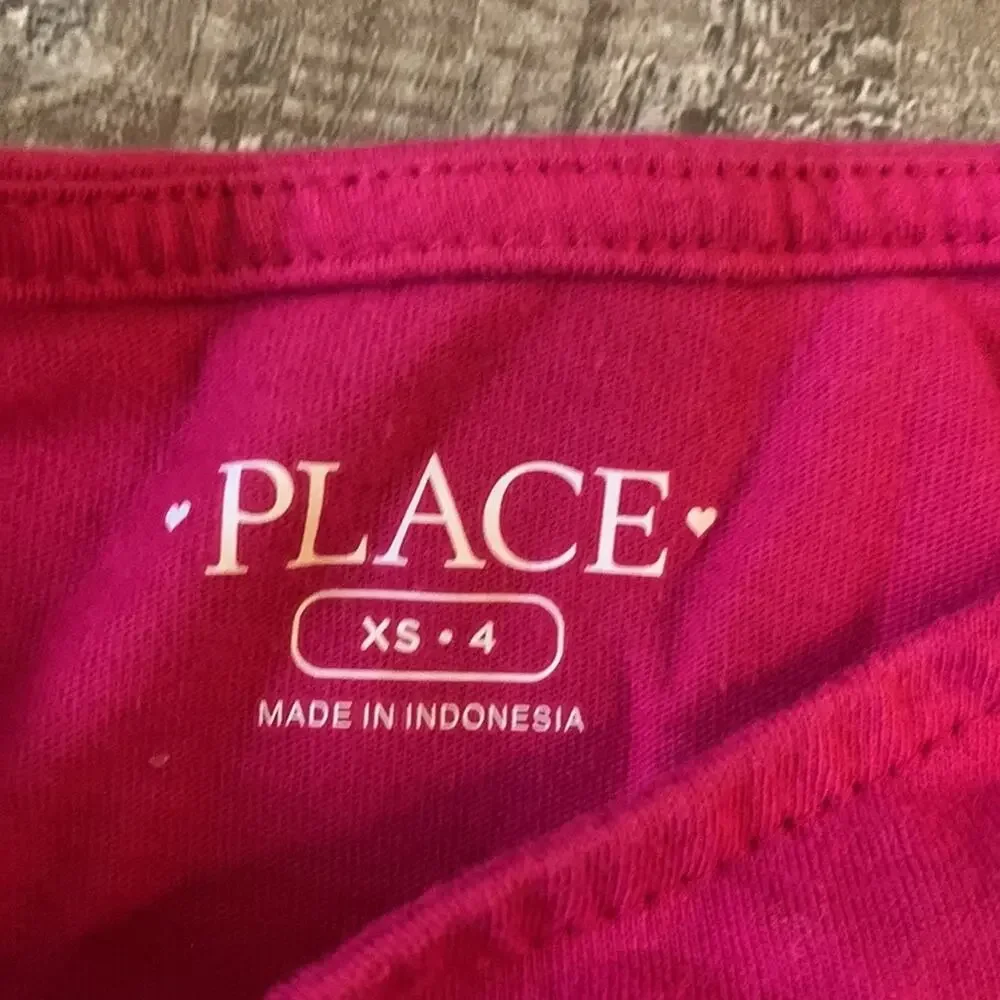 The‎ Children’s Place Girls Dress Size XS (4) Pink Long Sleeve Fit to Flare